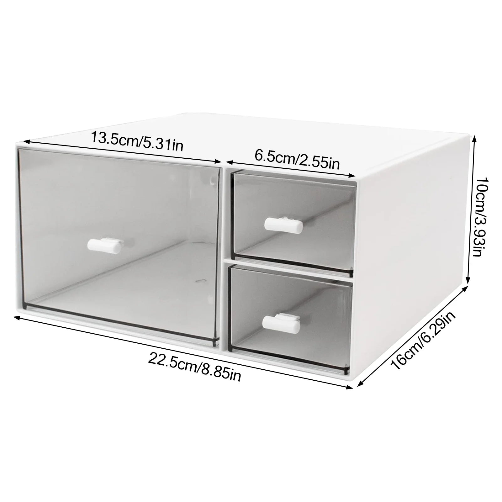 Stackable Drawer Organizer Boxes Space Saving Stackable Drawer Units for Bedroom Dorm Closet Kitchen