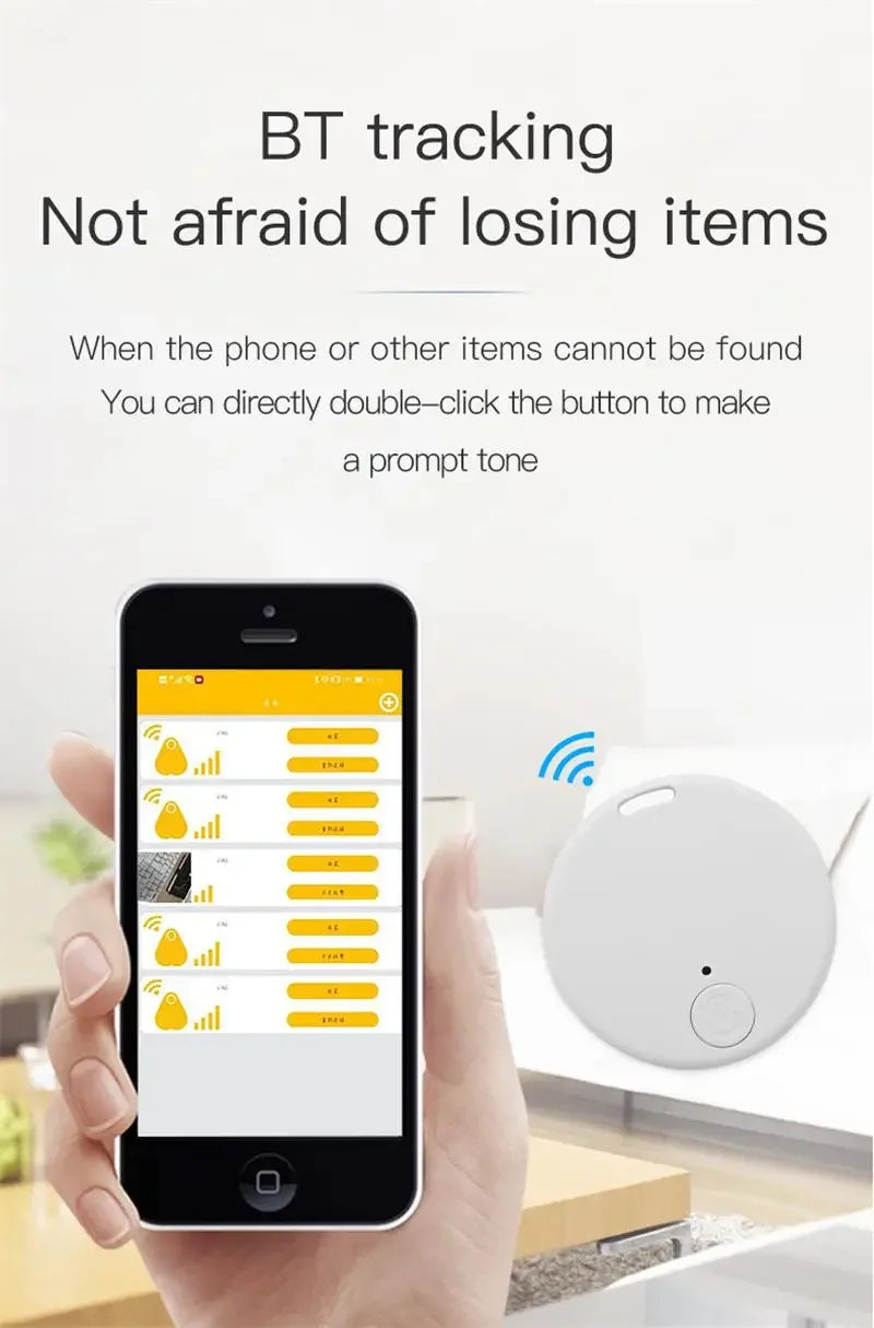 Mini GPS Tracker Bluetooth 5.0 Pet elderly Kids Wallet Tracking Smart Finder Locator Car Locator For IOS Android New 2026