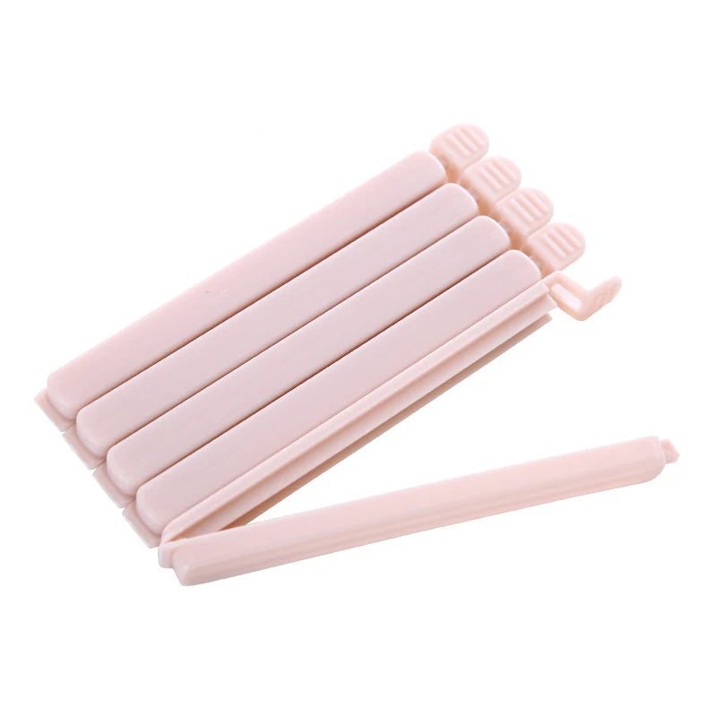5pcs Large Size Kitchen Food Bag Sealer Clamp Anti-Damp Snack Sealing Clip Plastic Bag Clamp for Food Storage