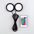 USB Led Spotlight 5W 3W DC5V RGB With Remote Jewelry Cabinet Showcase Counter Lamp Ceiling Mini Spot Light USB plug 2 in One