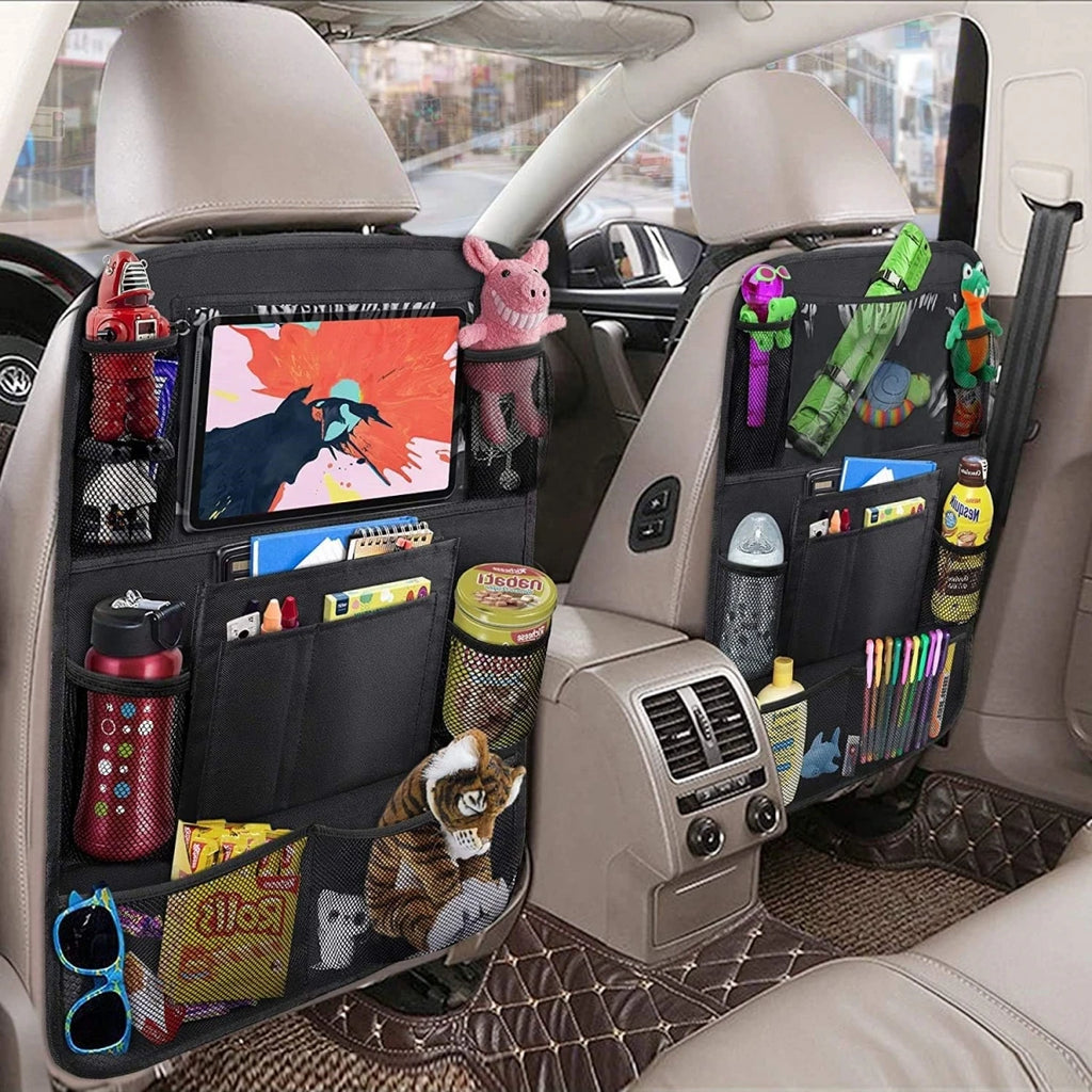 Car Organizer Backseat Hanging Organizer Kit With Large Storage Bag Super Capacity Trunk Organizer For SUV Truck Van Save space