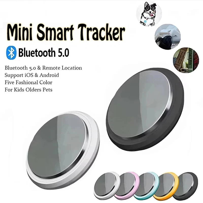 Mini GPS Tracker Bluetooth5.0 Anti-Lost Smart Device Pets Elderly Kid Car Suitcase Wallet Tracking Car Locator For IOS Android