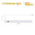 USB LED Lights Room Decoration 5V Lamp Hand Sweep Sensor Lamp Aluminum Lights Bar For Kitchen Closet Bedroom Night Lighting