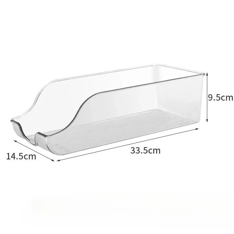 Kitchen Refrigerator Organizer Soda Can Dispenser Fridge Freezer Storage Dispenser Automatic Rolling Pantry Organizer