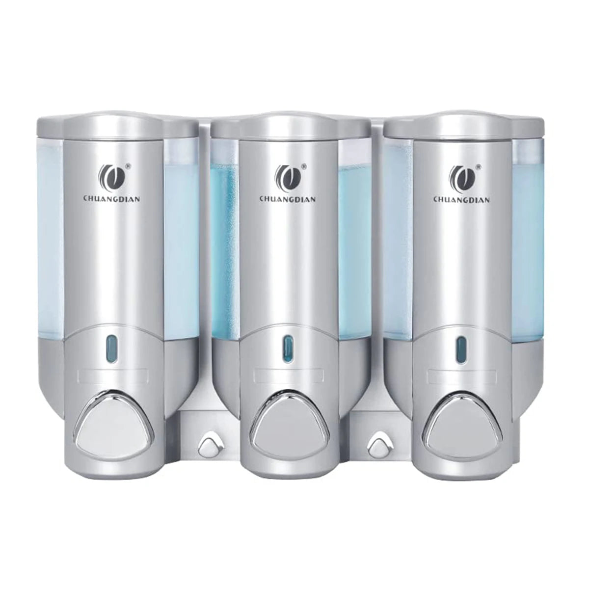 Soap Dispenser Bathroom Wall Mount Shampoo and Conditioner Dispenser Kitchen Sink Dish Soap Dispenser Hand Body Wash Container