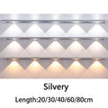 LED Motion Sensor Wireless Ultra Thin Night Light USB Rechargeable Cabinet Light For Kitchen Cabinet Bedroom Wardrobe Lighting