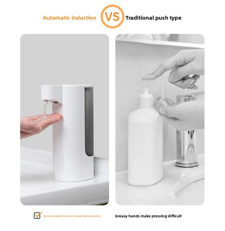 Automatic Sensor Dispenser Hand Sanitizer Dispenser Kitchen Soap Dispenser Wall-mounted Hand Sanitizer Soap Feeder