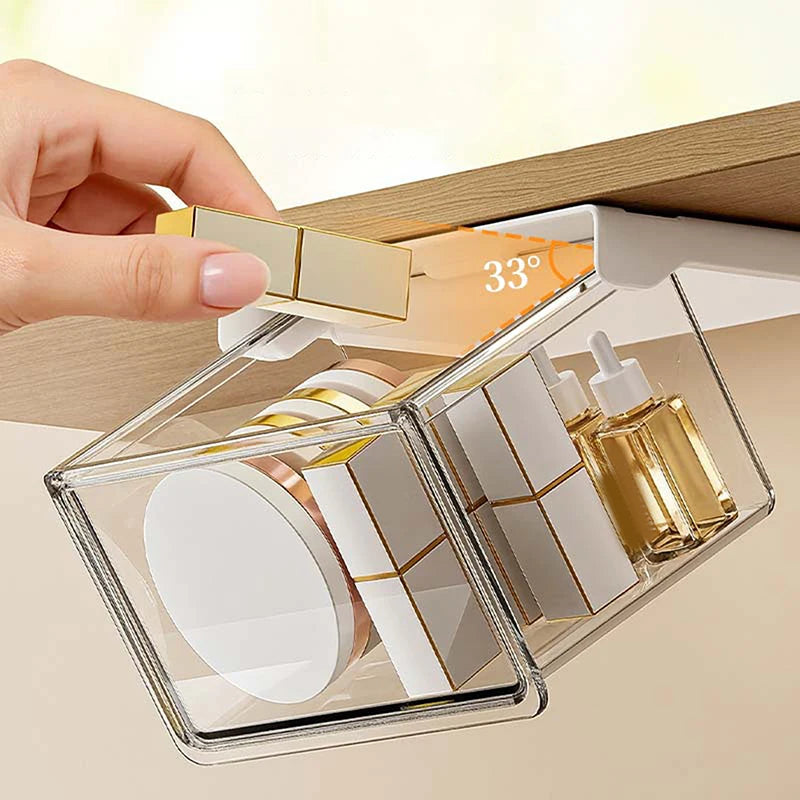 New A Cosmetic Storage Box For Storing Toiletries, Makeup Remover Pads, Lipsticks, Cotton Swabs, And Bathroom Supplies