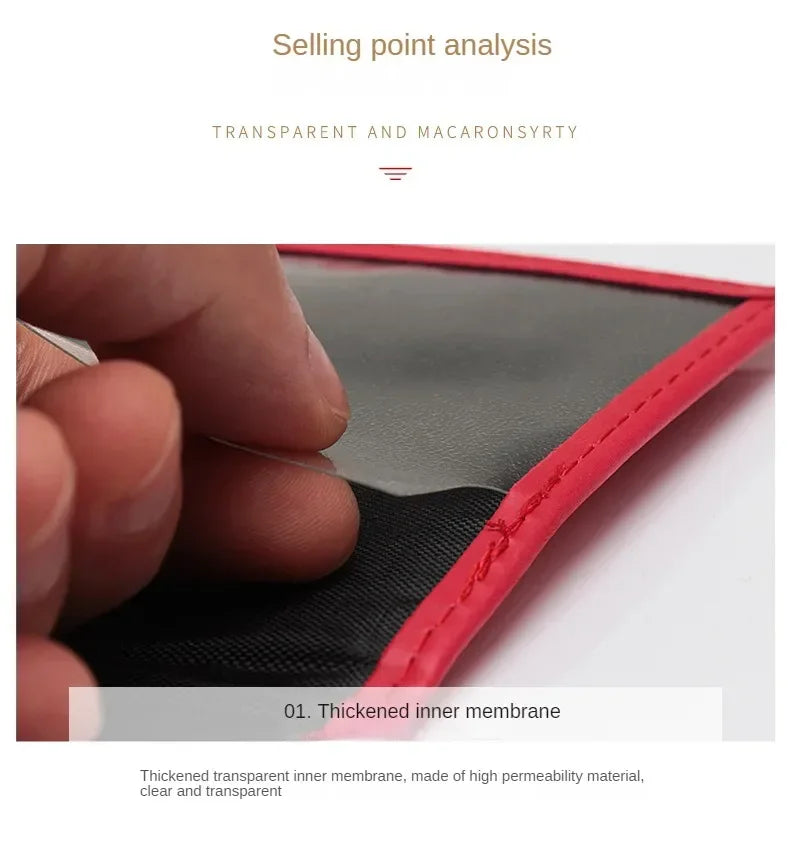 High Quality English PU Leather Passport Covers Document Cover Travel Passport Holder ID Card Passport Holder Travel Acceessory