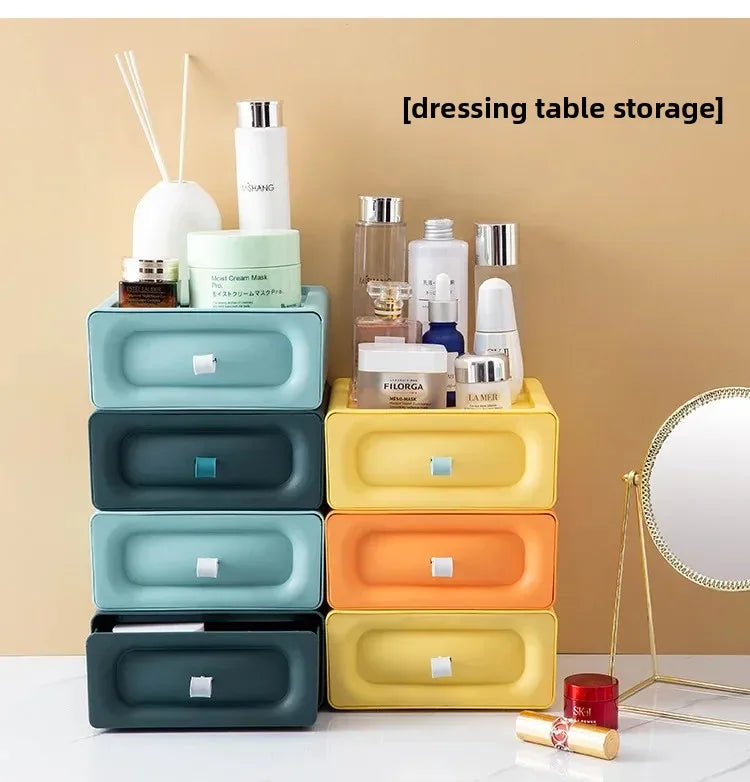 Drawer Style Desktop Storage Box, Storage Box, Multifunctional Office Desk Storage Box, Organizing and Accommodation Storage Box