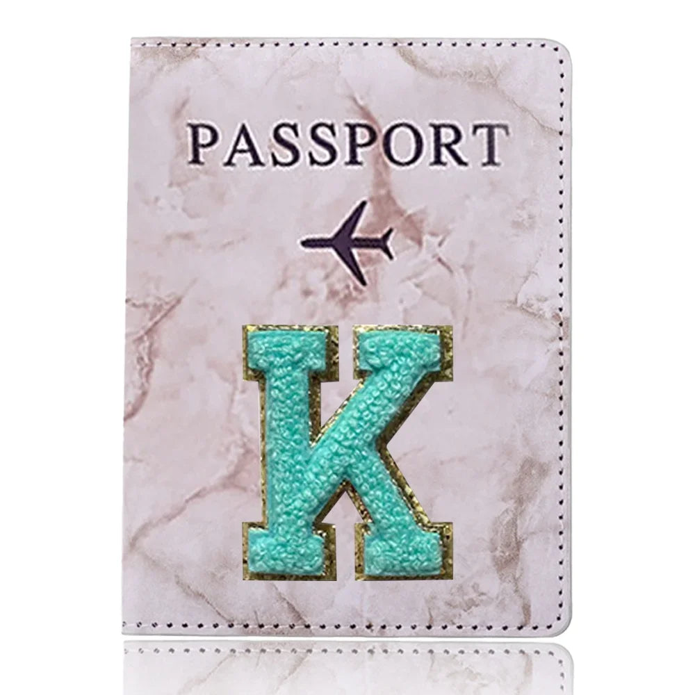Passport Holder Passport Case Travel Waterproof Passport Protective Cover Embroidery Pattern Holder Air Plan Travel Accessories