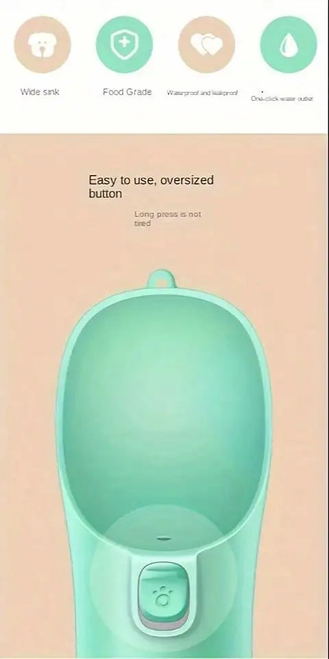 New Product: Portable Pet Water Bottle, Travel Water Bottle, Cat Water Dispenser, Dog Water Cup, Travel Supplies