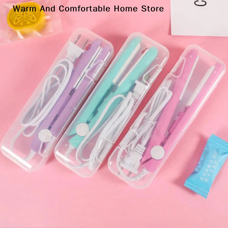 【SE】1PC Portable Mini Electric Heat Sealing Machine Seal Sealer Food Vacuum Sealer Bag Clip Random Color