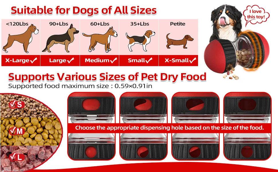 Dog Toy Improve IQ Interactive Puppy Toys For Small Medium Dogs Cat Slow Feeder Ball Labrador Golden Retriever Pet Supplies