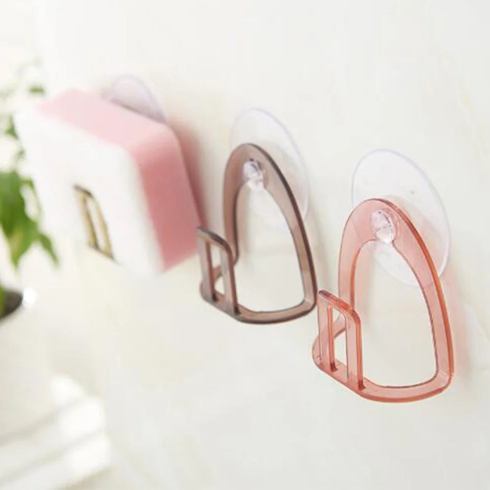 Multifunctional Kitchen Organizer Suction Cup Sink Drain Rack Sponge Storage Holder Bathroom Accessories