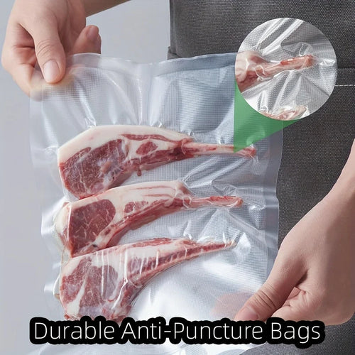 500CM Food Vacuum Sealer Bags Household Vacuum Sealing Machine Storage Roll Bag Travel Refrigerator Food Preservation Pack Bag