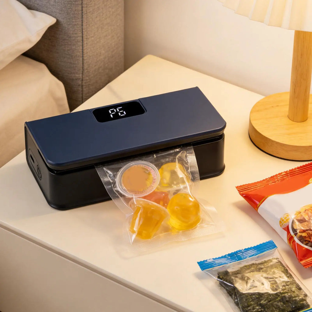 Bag Sealer Mini Plastic Bags Sealer 6-Mode Rechargeable Packaging thermal Sealing Machine Portable Home Food Storage Bag Sealer