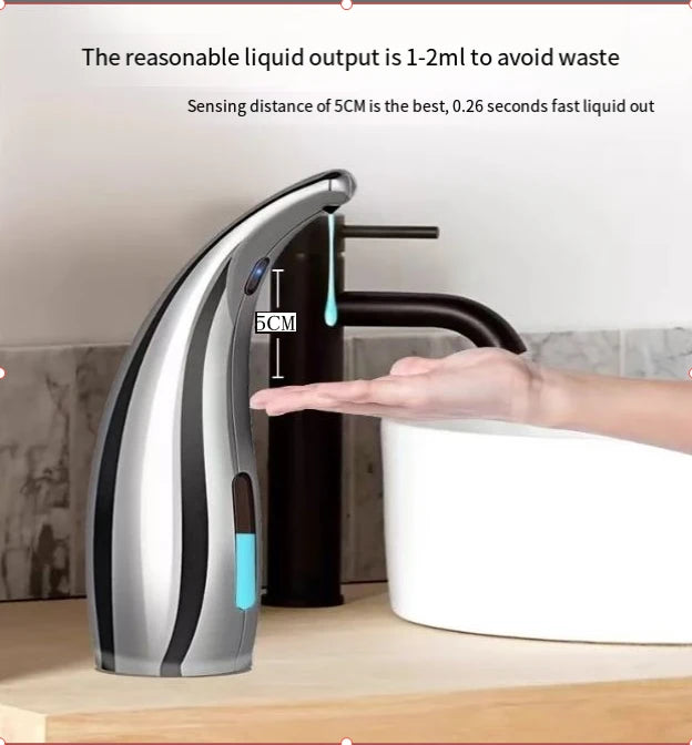 Soap Dispenser 1PC Auto Sensor Touchless Intelligent Hand Wash Dispenser 300ML Dishwashing Liquid Shampoo Tabletop