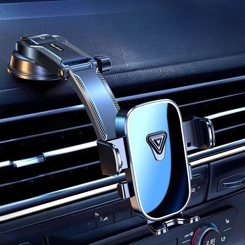 Car Phone Holder Super Stable Car Phone Mount Stand GPS for Car Dashboard Windscreen Air Vent Compatible with All Mobile Phone