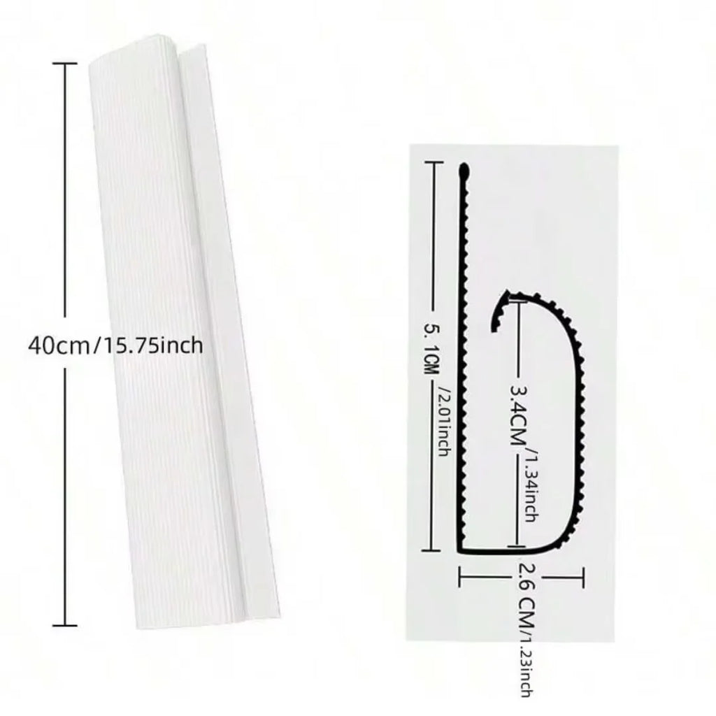 1PC 40cm/15.75cm Channel Desk Cable Organizer Cable Management Accessories White Cable Protecter No Drilling Under Desk Manageme
