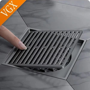 VGX Bathroom Shelf Shower Trangle Shelfes Corner Storage Rack Wall Mounted Shelves Stainless Steel Basket Kitchen Accessories