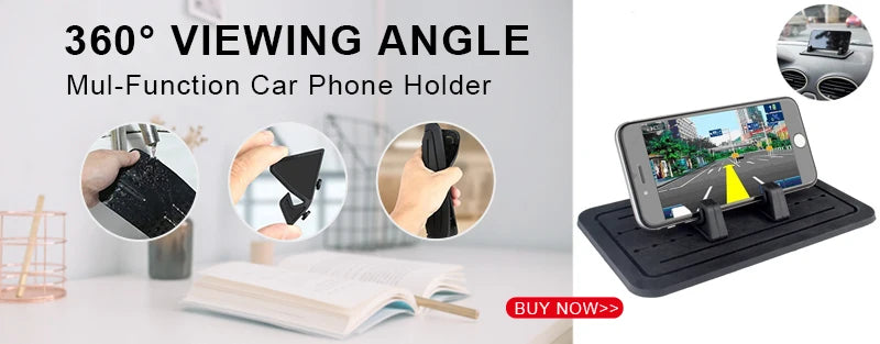 Car Holder For Phone Car Dashboard Clip Mount Mobile Cell Stand Smartphone GPS Support For iPhone 12 11 Xiaomi Redmi Huawei