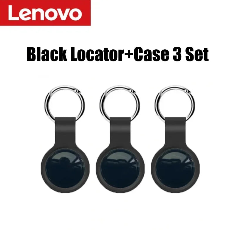 Lenovo Bluetooth 5.0 Mini Tracker GPS AntiLost Device Round - Pet Kids Bag Wallet Tracking Finder Locator Air Tag Smart Home