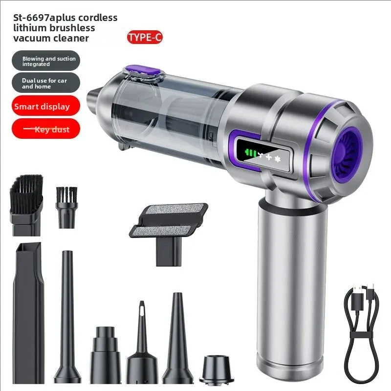Mi Portable Car Vacuum Cleaner New 998000PA Mini Car Vacuum Cleaner Cordless Powerful for Home Handheld Blower for Car Clean