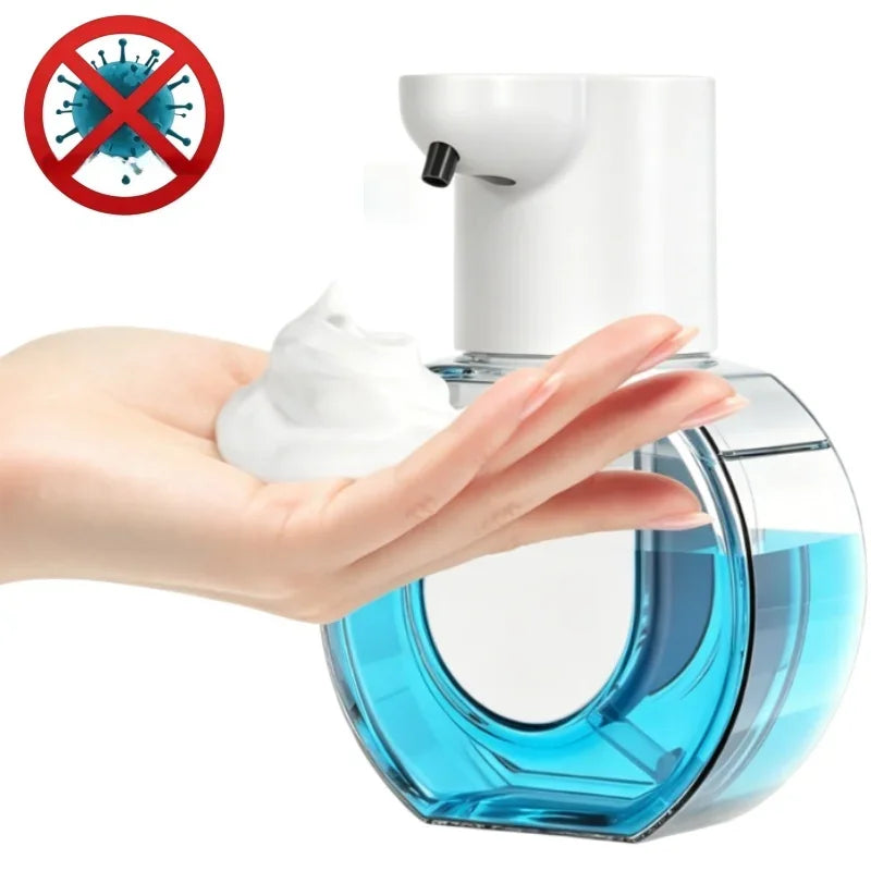 Automatic Sensor Foaming Soap Dispenser Touchless USB Rechargeable Waterproof Soap Dispenser for Bathroom Kitchen Soap Pump