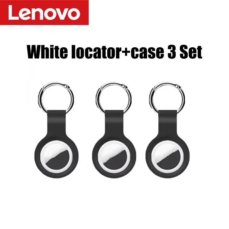 Lenovo Bluetooth 5.0 Mini Tracker GPS AntiLost Device Round - Pet Kids Bag Wallet Tracking Finder Locator Air Tag Smart Home