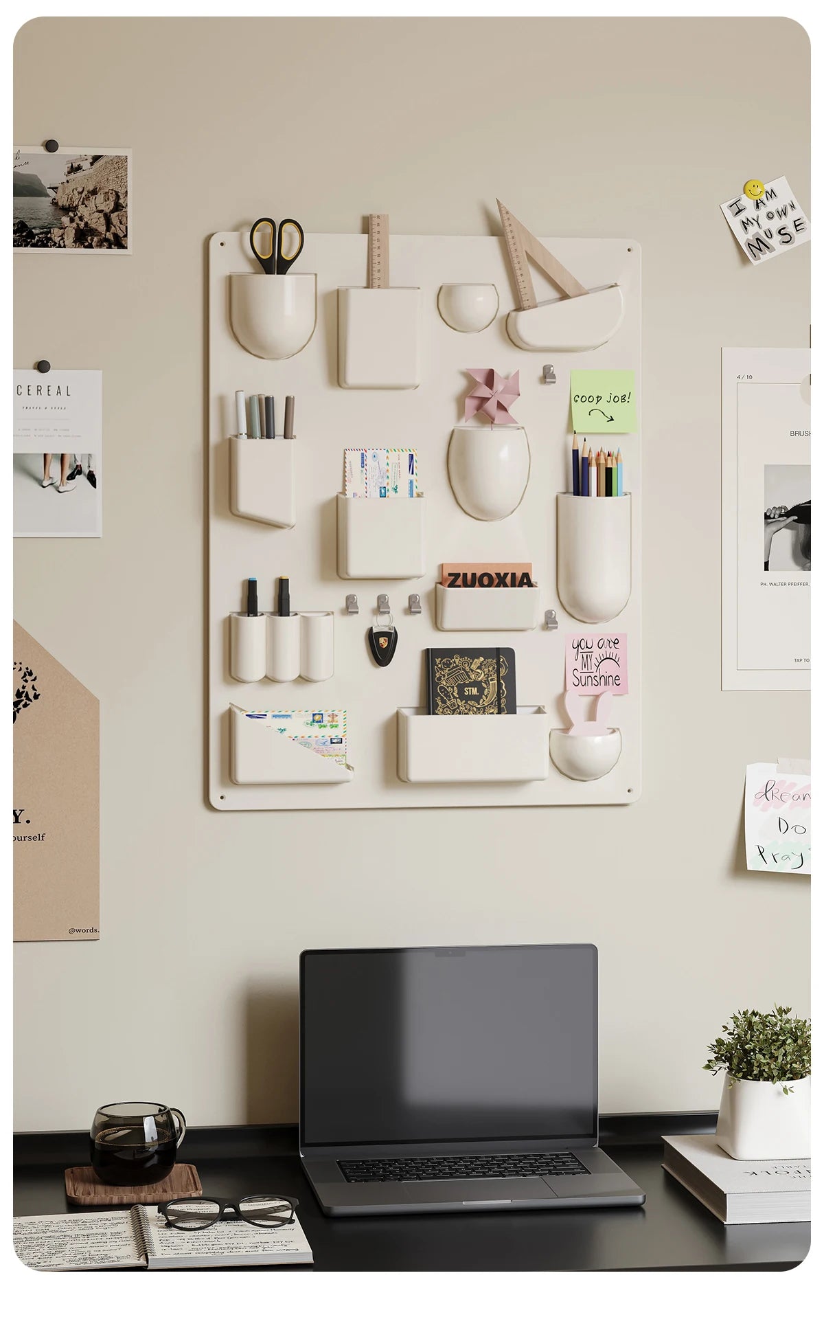 Wall Holder Offices Kitchens Organizer Desktop Shelf Wall Storage Rack Organiser For Workshops Bathrooms Children's Rooms