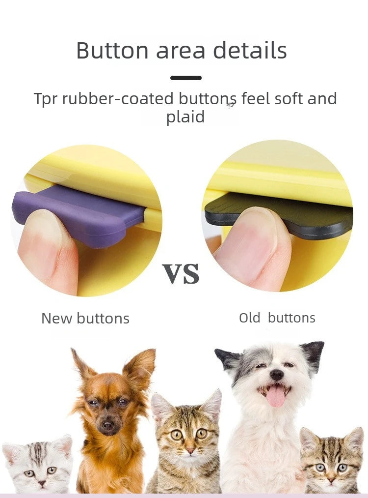 Pet brush, pet grooming tool, deshedding comb, Teddy and Golden Retriever hair removal brush, pet cleaning supplies，dog brush