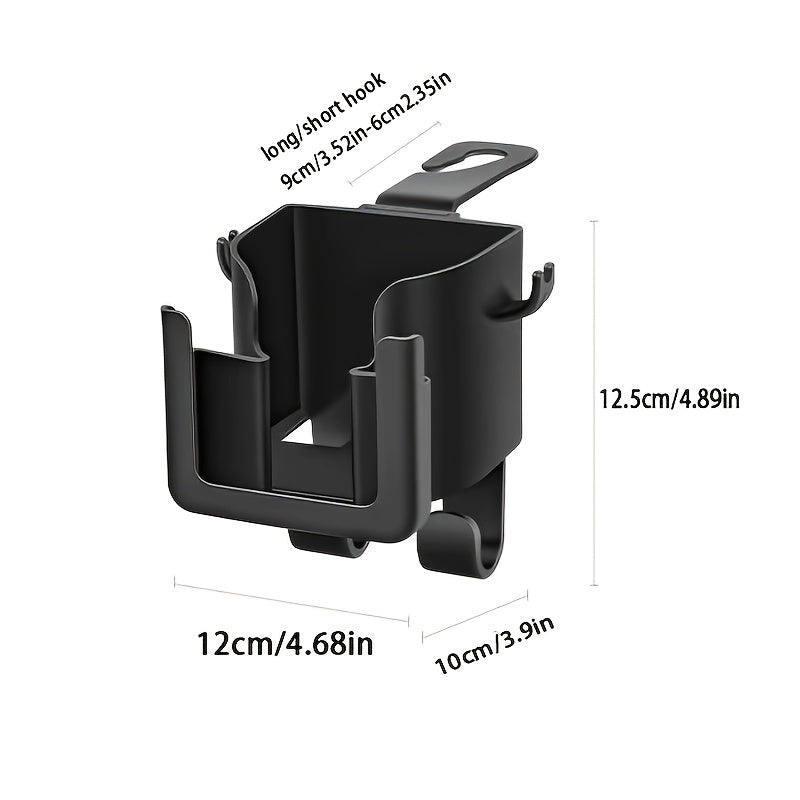 1Pc The multi-functional car seat back organizer is suitable for most vehicle models.