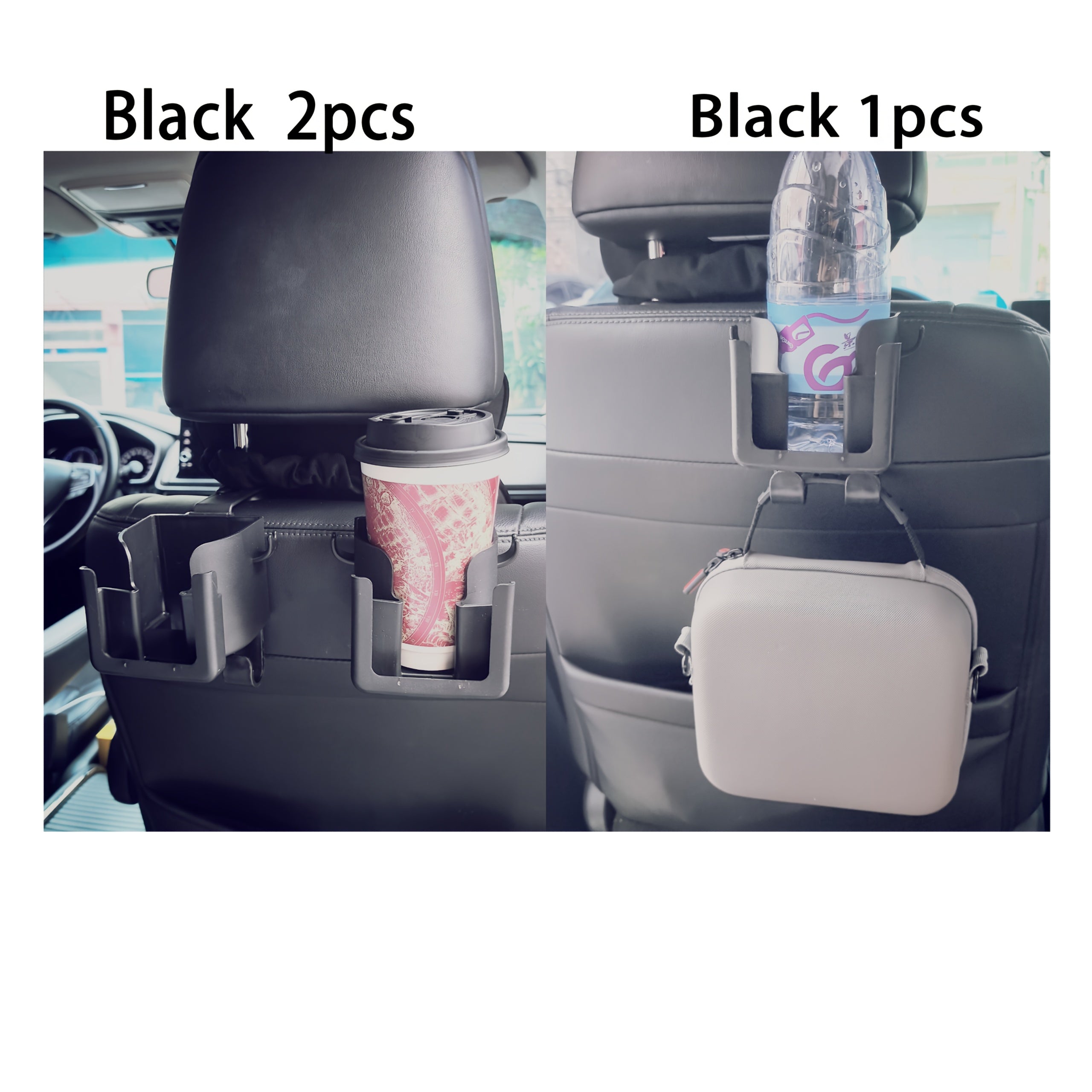 1Pc The multi-functional car seat back organizer is suitable for most vehicle models.